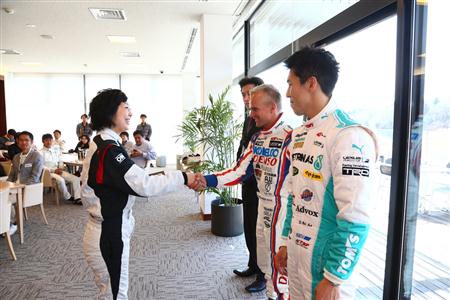 レッスン終了後に行われた修了式