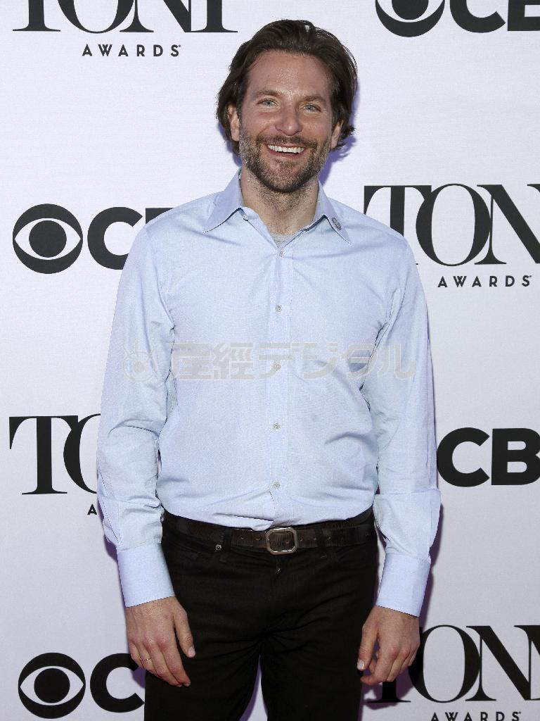 米俳優、ブラッドリー・クーパーさん＝２０１５年４月２９日、米ニューヨーク（ＡＰ）