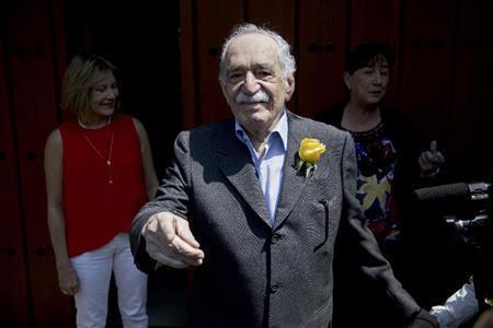 ノーベル賞作家、ガブリエル・ガルシア・マルケス氏（１９２８～２０１４年）＝２０１５年２月２５日、メキシコ・首都メキシコ市（ＡＰ）