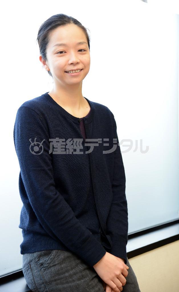 演出家、小川絵梨子さん＝２０１２年１１月９日、東京都内（矢島康弘撮影）