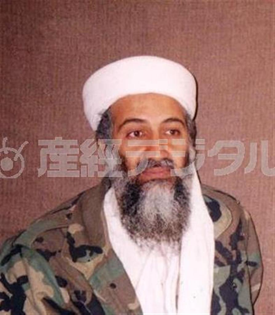 国際テロ組織アルカーイダの最高指導者、ウサマ・ビンラーディン容疑者（ゲッティ＝共同）