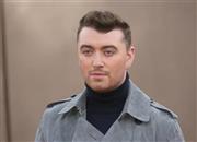 英歌手、サム・スミスさん＝２０１５年２月２３日、英国・首都ロンドン（ＡＰ）