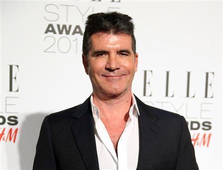 英音楽プロデューサー、サイモン・コーウェル氏＝２０１５年２月２４日、英国・首都ロンドン（ＡＰ）