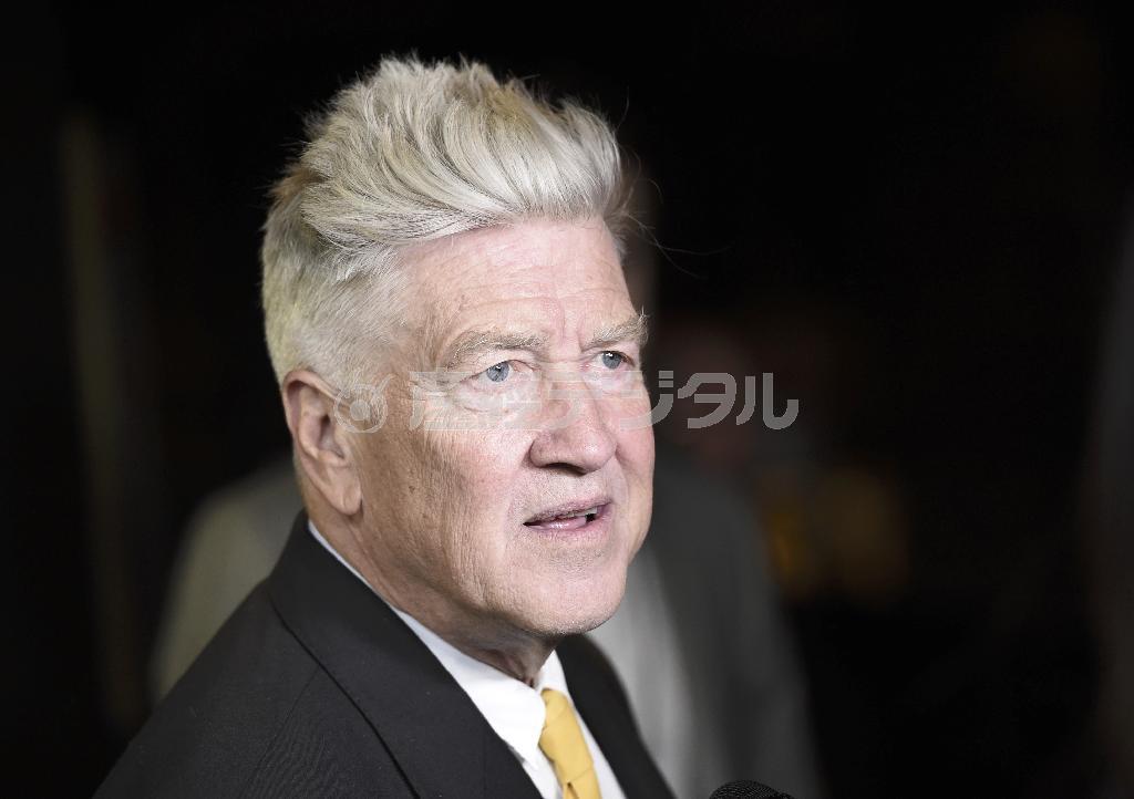 米映画監督、デビッド・リンチ氏＝２０１５年４月１日、米カリフォルニア州ロサンゼルス（ＡＰ）
