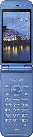 ソフトバンクが夏モデルとして発売する従来型携帯「カラーライフ５ウォータープルーフ」（パナソニックモバイルコミュニケーションズ製」