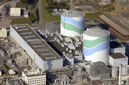 再稼働に向けた手続きが進む九州電力川内原発１、２号機＝鹿児島県薩摩川内市