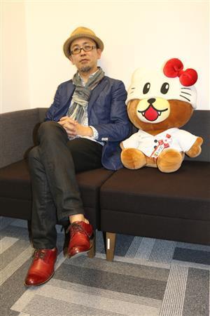 「声優も一新して臨みました」と語るＦＲＯＧＭＡＮ監督＝２０１５年４月２４日、東京都千代田区麹町（高橋天地撮影）