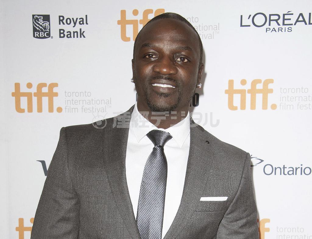 米歌手、エイコンさん＝２０１４年９月１１日、カナダ・オンタリオ州トロント（ＡＰ）