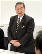 与党税制協議会であいさつする自民党の野田毅税調会長＝２７日午後、衆院第２議員会館