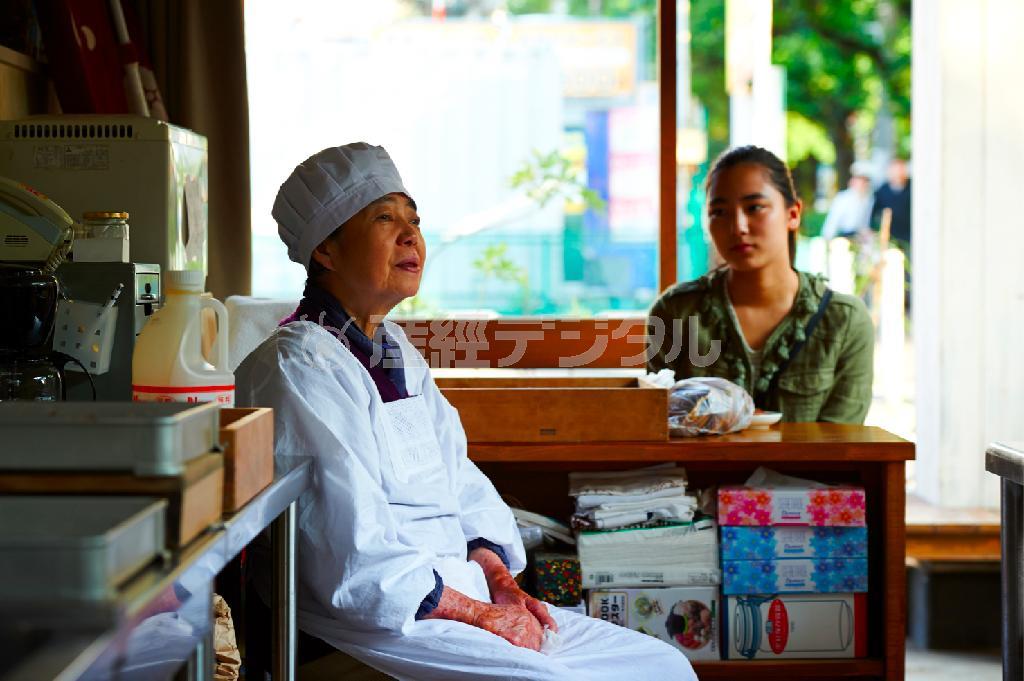 【メディアトリガーｐｌｕｓ（試聴無料）】映画「あん」（河瀬直美監督）。５月３０日公開（Ｐ２撮影）。（Ｃ）２０１５＿映画「あん」製作委員会／ＣＯＭＭＥ＿ＤＥＳ＿ＣＩＮＥＭＡＳ／ＴＷＥＮＴＹ＿ＴＷＥＮＴＹ＿ＶＩＳＩＯＮ／ＺＤＦ－ＡＲＴＥ