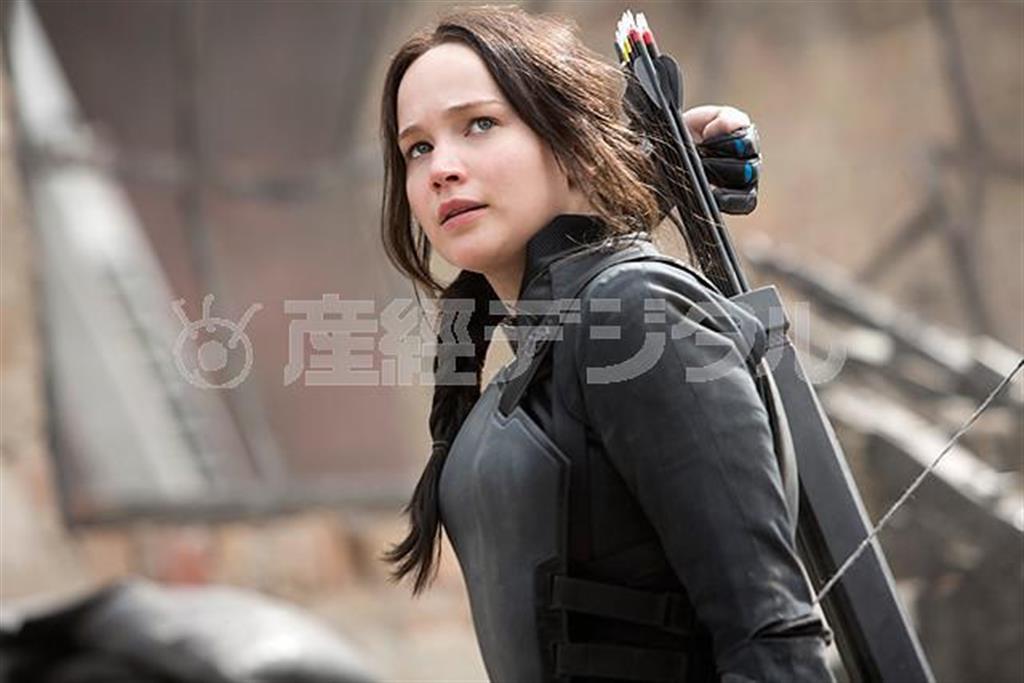 映画「ハンガー・ゲーム＿ＦＩＮＡＬ：レジスタンス」（フランシス・ローレン監督）。６月５日公開（マンハッタンピープル提供）。（Ｃ）ＴＭ＆（Ｃ）２０１４＿ＬＩＯＮＳ＿ＧＡＴＥ＿ＦＩＬＭＳ＿ＩＮＣ．ＡＬＬ＿ＲＩＧＨＴＳ＿ＲＥＳＥＲＶＥＤ．