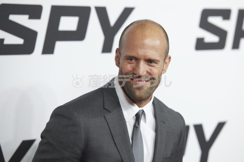 英俳優、ジェイソン・ステイサムさん＝２０１５年６月１日、米ニューヨーク（ＡＰ）