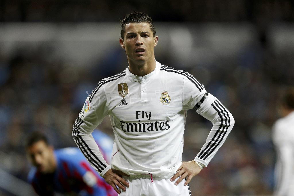 サッカーのポルトガル代表ＦＷ、クリスティアーノ・ロナウド選手＝２０１５年３月１５日、スペイン・首都マドリード（ＡＰ）