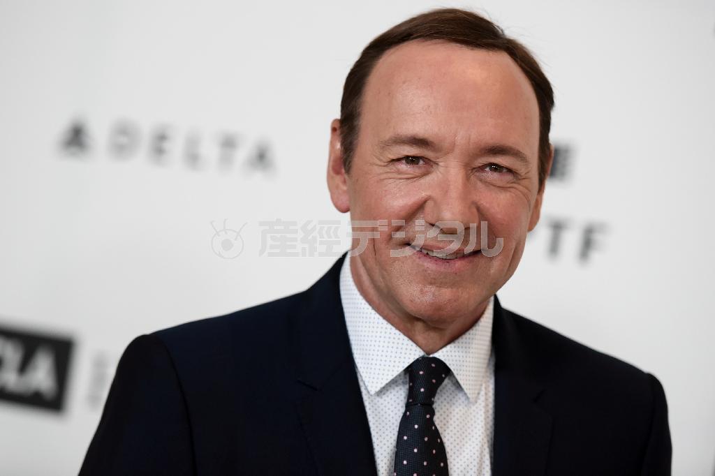 米俳優、ケビン・スペイシーさん＝２０１５年４月２５日、米カリフォルニア州ロサンゼルス（ＡＰ）