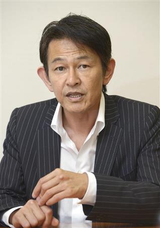 維新の党の松野頼久代表＝２０１５年５月２５日、東京都千代田区（共同）