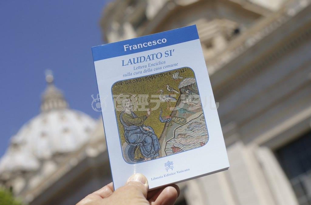 ローマ法王フランシスコが発表した「回勅」＝２０１５年６月１８日、バチカン（ロイター）