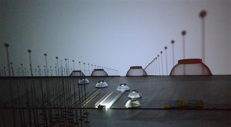 クワクボリョウタ「ロスト♯１３」２０１５年＝２０１５年６月１８日、東京都港区（原圭介撮影）