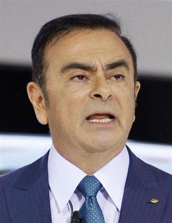 日産自動車のカルロス・ゴーン社長