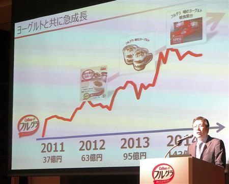 新事業戦略を説明する伊藤秀二社長兼ＣＯＯ＝東京都千代田区