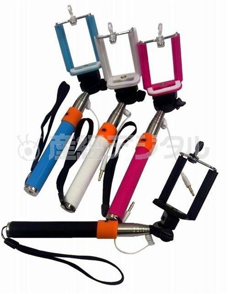自撮りスティック「ｍｏｎｏｐｏｄ＿Ｗｉｔｈ＿ｓｈｕｔｔｅｒ」（パステムセゾン、１９８０円、提供写真）