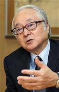 長門正貢・ゆうちょ銀行社長インタビュー（野村成次撮影）