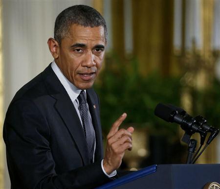 米国のバラク・オバマ大統領＝２０１５年６月２９日、米国・首都ワシントン（ロイター）