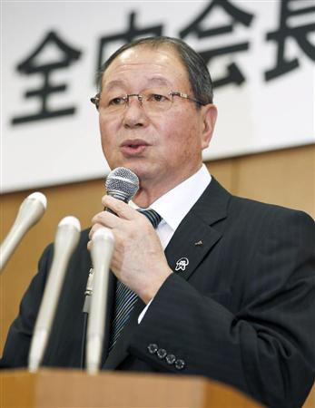 全国農業協同組合中央会（ＪＡ全中）会長に内定した奥野長衛（おくの・ちょうえ）さん