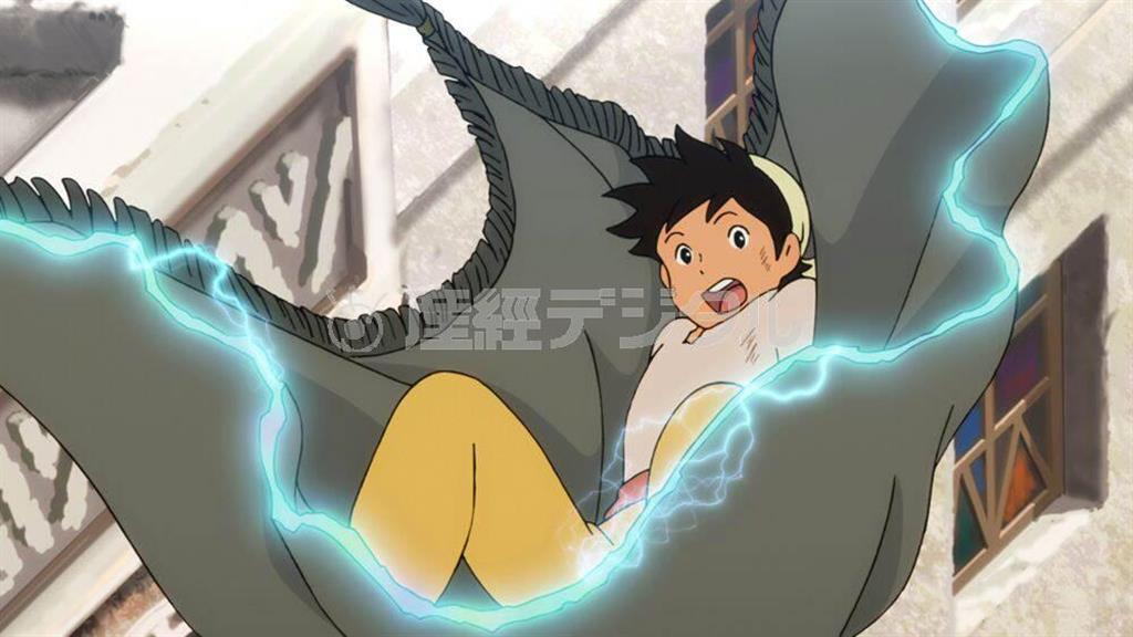 劇場版オリジナルアニメ「シンドバッド＿空とぶ姫と秘密の島」（宮下新平監督、早船歌江子脚本）。７月４日公開（ブラウニー提供）