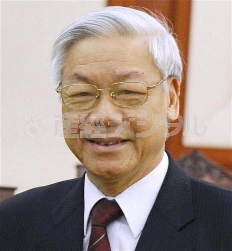 ベトナム共産党のグエン・フー・チョン書記長（共同）