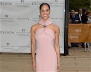 初の黒人女性プリンシパル（首席ダンサー）になったミスティ・コープランドさん＝２０１５年５月１８日、米ニューヨーク（ＡＰ）