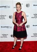 米女優、ディアナ・アグロンさん＝２０１５年４月１８日、米ニューヨーク（ＡＰ）