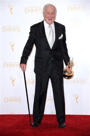 米映画プロデューサー、ジェリー・ワイントローブ氏＝２０１４年８月１６日、米カリフォルニア州ロサンゼルス（ＡＰ）