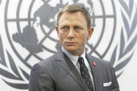 英俳優、ダニエル・クレイグさん（ＡＰ）