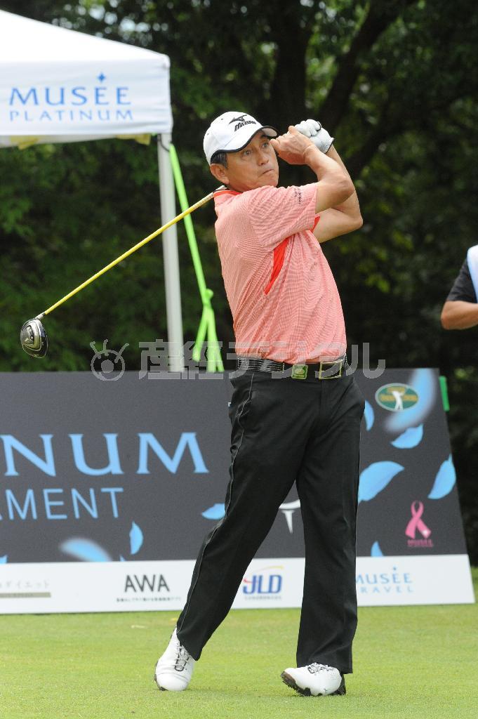 プロ野球阪神の真弓明信（まゆみ・あきのぶ）前監督＝２０１５年７月９日、兵庫県三木市のジャパンメモリアルＧＣ（高井良治撮影）