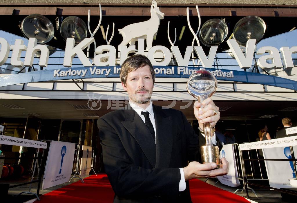 フランス出身の映画監督、ディエゴ・オンガロ氏＝２０１５年７月１１日、チェコ・カルロビバリ（ＡＰ）