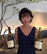 フリーマン・ヴィンヤード＆ワイナリーのオーナー兼醸造家のアキコ・フリーマンさん＝２０１５年７月８日（青木冨美子さん撮影）