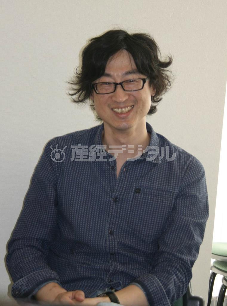 直木賞を受賞した東山彰良（ひがしやま・あきら）さん＝２０１４年６月２４日（山根聡撮影）