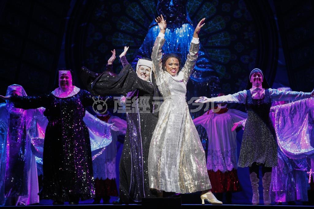 ミュージカル「天使にラブ・ソングを…～シスター・アクト～」＝２０１５年７月１５日（渡部孝弘さん撮影、提供写真）