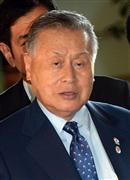 森喜朗元首相＝官邸（酒巻俊介撮影）