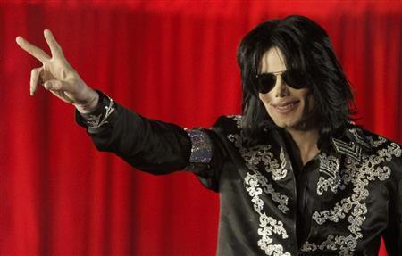 米歌手、マイケル・ジャクソンさん（１９５８～２００９年）＝２００９年３月５日、英国・首都ロンドン（ＡＰ）