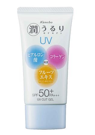 カネボウ「うるり＿エッセンスＵＶジェル」（提供写真）