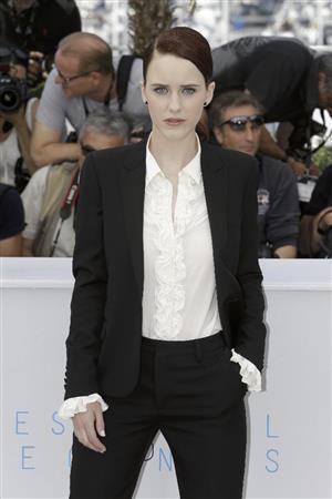 米女優、レイチェル・ブロズナハンさん＝２０１５年５月１８日、フランス・カンヌ（ＡＰ）
