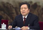 周永康氏の秘書だった周本順・河北省党委書記。周永康氏の失脚後１年、習近平政権への忠誠を誓い続けたが、とうとう連行、拘束された＝２０１５年３月、中国・首都北京市（ロイター）