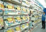 今夏の猛暑の影響でエアコンの売れ行きが伸びている＝７日、東京都港区の「ヤマダ電機ＬＡＢＩ新橋」（宇野貴文撮影）
