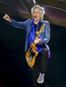 英ロックバンド「ローリング・ストーンズ」のギタリスト、キース・リチャーズさん＝２０１５年５月２５日、米カリフォルニア州サンディエゴ（ロイター）