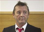 豪ロックバンド「ＡＣ／ＤＣ」の元ドラマー、フィル・ラッドさん＝２０１５年４月２１日、ニュージーランド・タウランガ（ＡＰ）