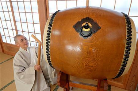 日蓮宗系の尼僧、鈴木日宣（すずき・にっせん）さん＝千葉県内（財満朝則撮影）