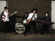 結成２０年を迎えるシアターブルックの（左から）中條卓（Ｂａ）、沼澤尚（Ｄｒ）、佐藤タイジ（Ｖｏ、Ｇ）、エマーソン北村（Ｋｅｙ）＝２００９年１１月２７日（提供写真）