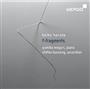 ＣＤ「原田敬子作品集」。フッソング（アコーディオン）、廻由美子（ピアノ、キングインターナショナル提供）。ジョン・ケージ「ＴＷＯ２～笙、水で満たされた５つの巻貝のための」。フッソング（アコーディオン、巻貝）、ウー・ウェイ（笙、巻貝、ＷＥＲＧＯ提供）