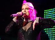 米歌手、メーガン・トレイナーさん＝２０１５年３月１３日、米ニューヨーク（ＡＰ）